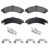 Aeagle rear brake pads for Chevy Silverado 1500 enhance stopping power and durability