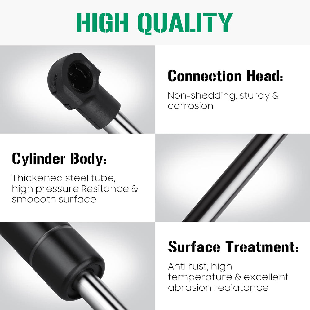 Aeagle rear hatch gas spring enhances opening feel and longevity.