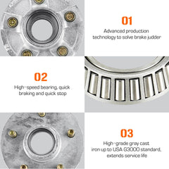 Aeagle rubber plug dust cover protects bearings from contaminants