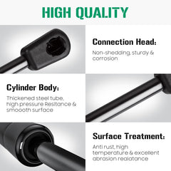 Aeagle rv-side-door gas struts provide smooth lift for heavy doors.