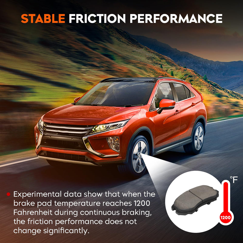 Aeagle smooth-braking ceramic pads for Kia Sportage 2005-2010