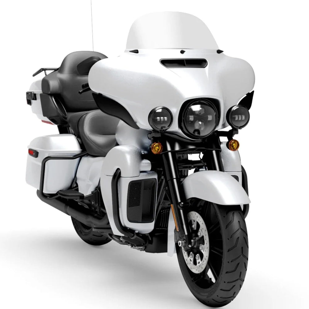 AEEAST CNC aluminum hardware adds a sleek, precise finish to Harley touring.