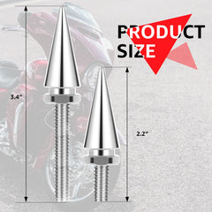 AEEAST chrome fairing bolts installation easy with no special tools required