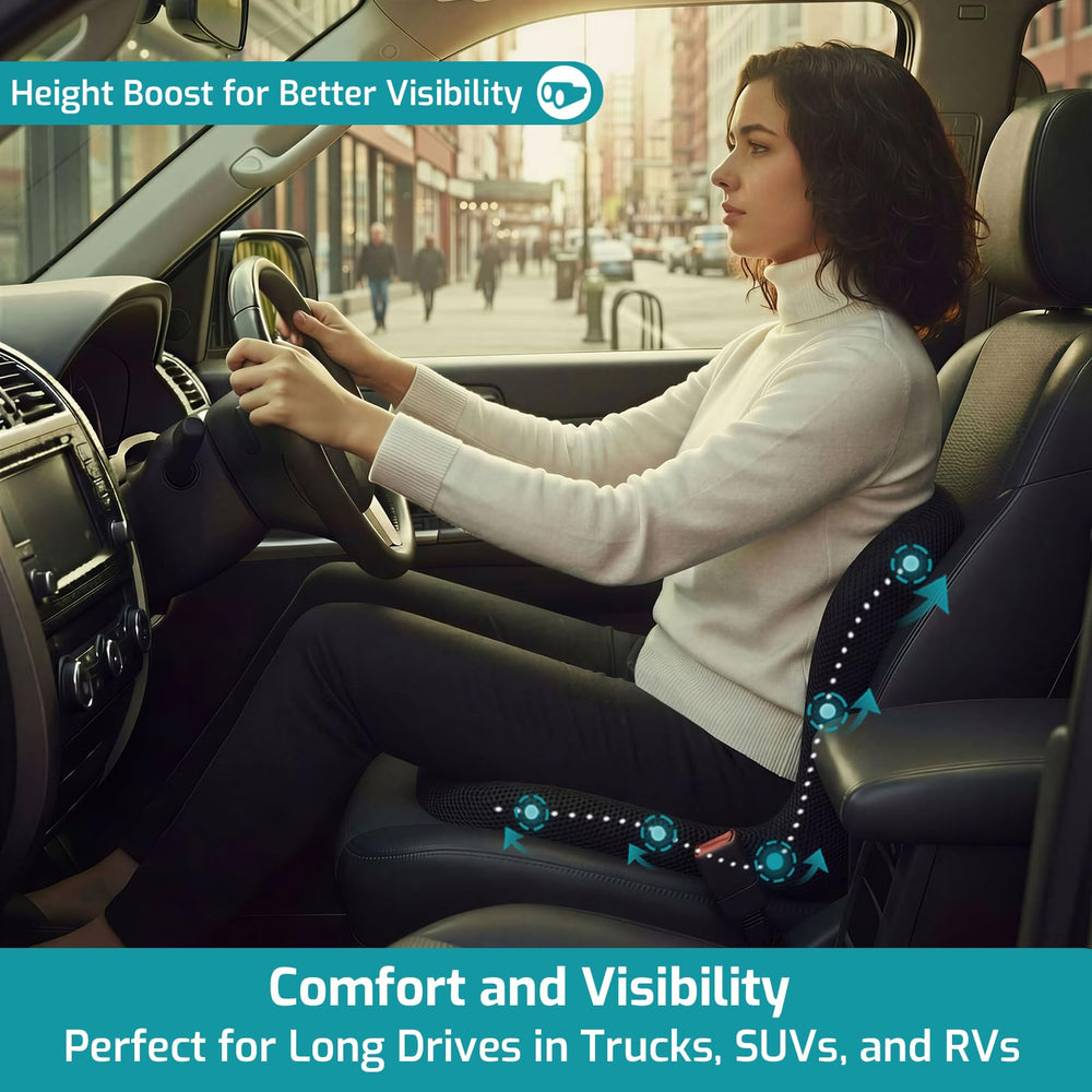 AEGIS memory foam cushion absorbs road bumps for a smoother ride