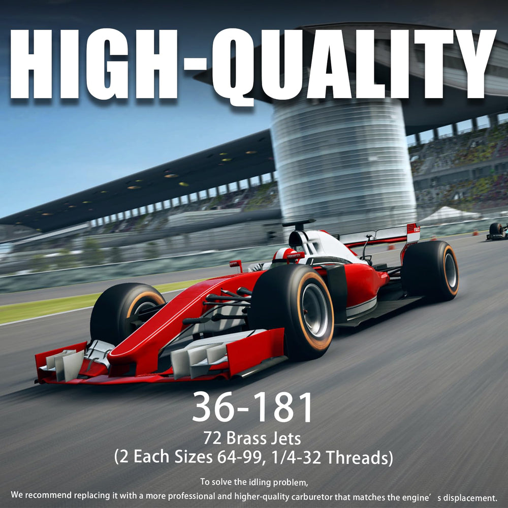 AegisAutos brass main jets closeup highlights wear resistance and durability.