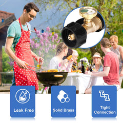 Aekops two-pack set for grills, RVs, and fire pits.