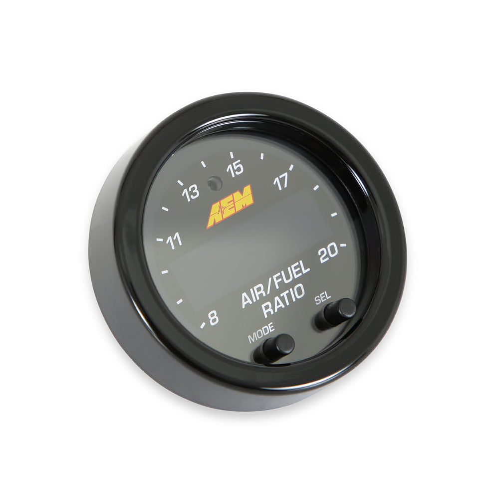 AEM X-Series gauge with multiple outputs for logging and control