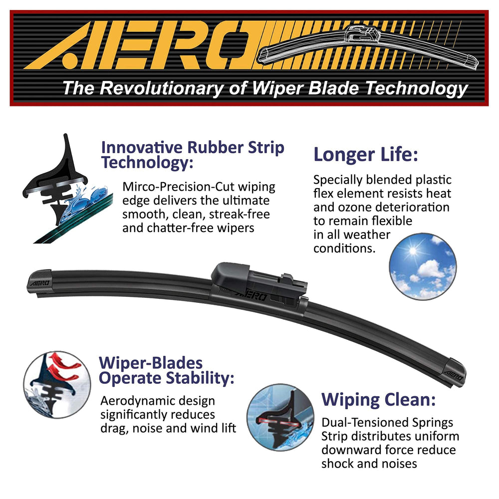 AERO Avenger extra rubber refills for longer blade life and maintenance.