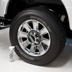 Aero Cosmetics Ceramic Tire Dressing Protector bottle shown for easy maintenance.