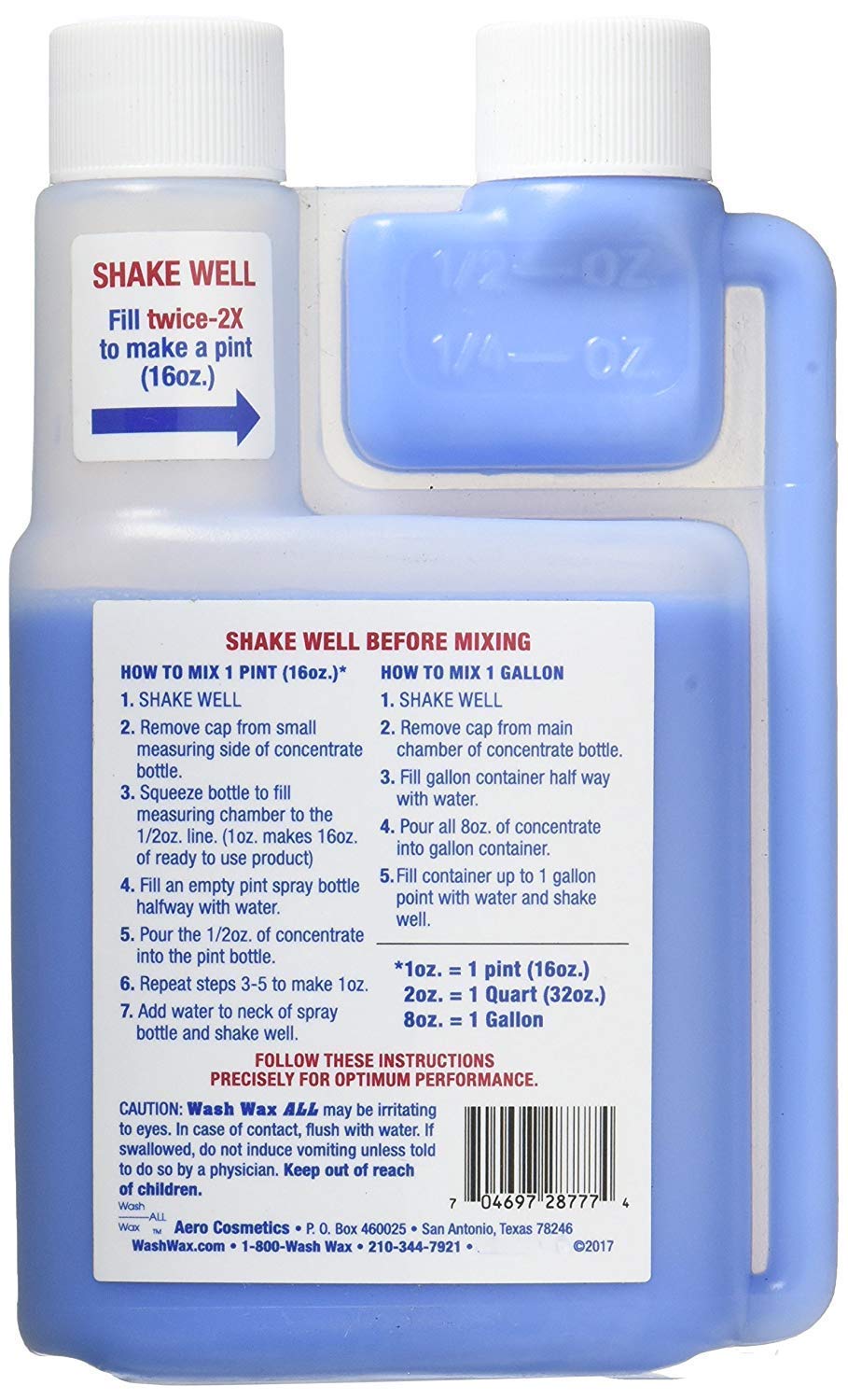 Eco-friendly, water-based formula safe on all surfaces by Aero Cosmetics.