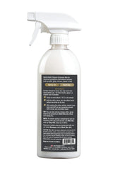 Aero Cosmetics Wax ALL spray application demonstrates quick, safe exterior surface protection.