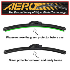 AERO Voyager all-season blades clearing rain and snow