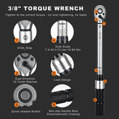 AEROFORCE 3/8 drive spark plug sockets enable versatile toolkit performance.