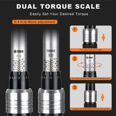 AEROFORCE torx sockets T25 and T40 simplify common fasteners.