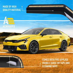 No-tools installation for quick, tool-free setup on Kia K5.