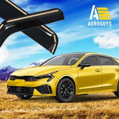 AEROGUYS Kia K5 sun protection reduces glare while driving.