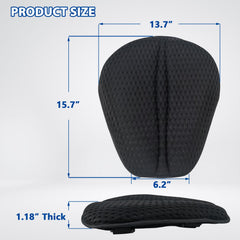 AEROiVi Airflow Pro seat pad showing machine-washable feature for easy cleaning.