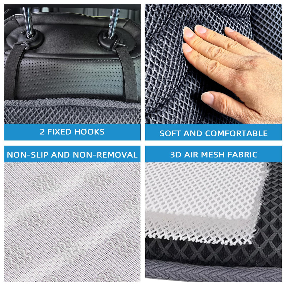 AEROiVi non-slip bottom secures the cushion in place.