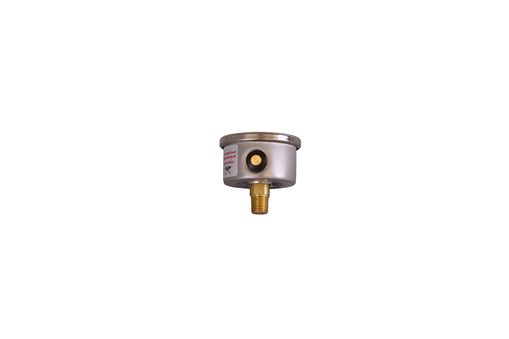 Aeromotive 1/8 NPT male fitting enables quick inline installation.