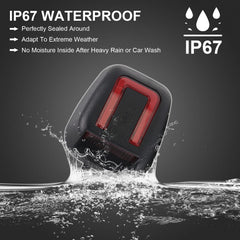 Aexploer license plate light with bright comparison to OE for better visibility