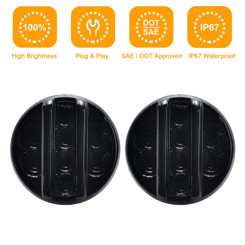 Aexploer durable ABS PC housing protects against impacts during off-road use