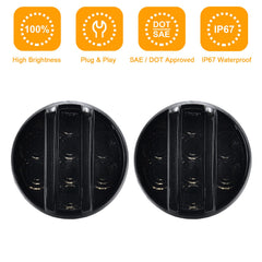 Aexploer durable ABS PC housing protects against impacts during off-road use