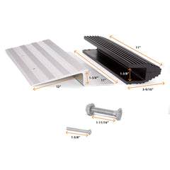 AFA Tooling ramp kit in use with a lawn mower for easy loading