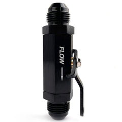 AFATEBOX AN6 valve anodized body resists corrosion under tough conditions.