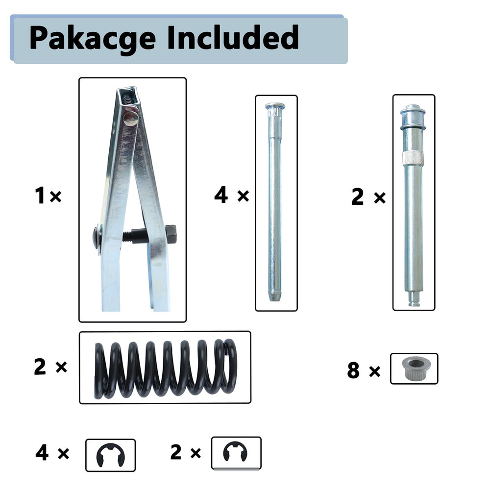 AFEISOL spring compression tool for safe, controlled hinge work