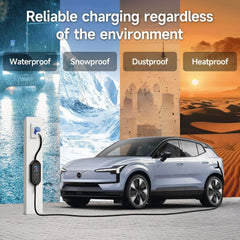 AFYEEV Type2 portable EV charger inside bag for travel