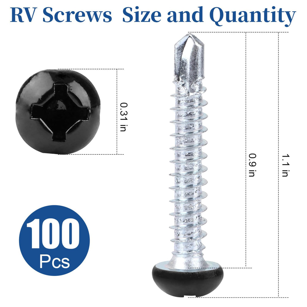 AFZZ self-tapping rv screws simplifying installation without drilling