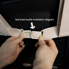 AGFNGE lumbar-support wool seat cushion enhances back comfort.