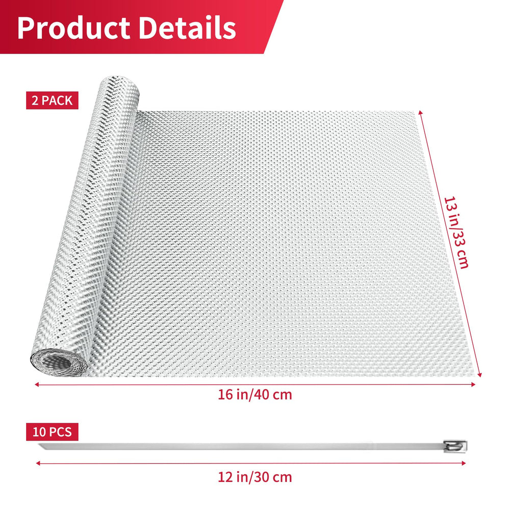 AggSound embossed aluminum heat shield showing textured durability