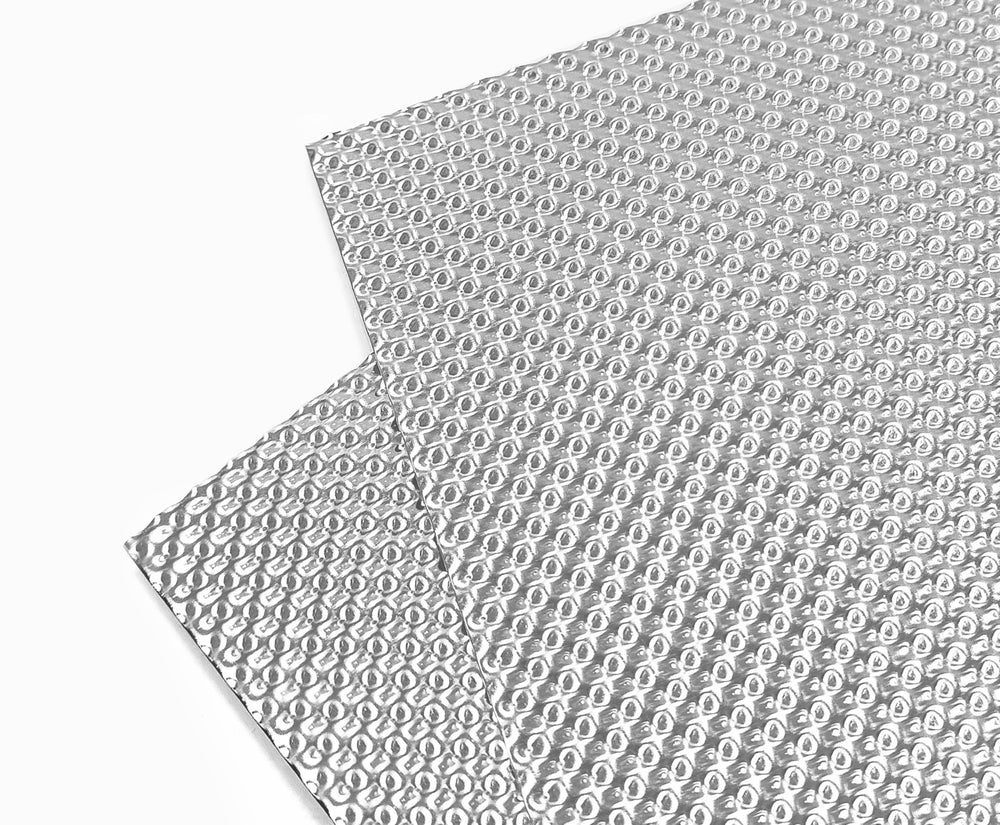 AggSound exhaust heat shield 16x13 pack: two shields for heat protection