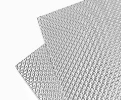 AggSound exhaust heat shield 16x13 pack: two shields for heat protection