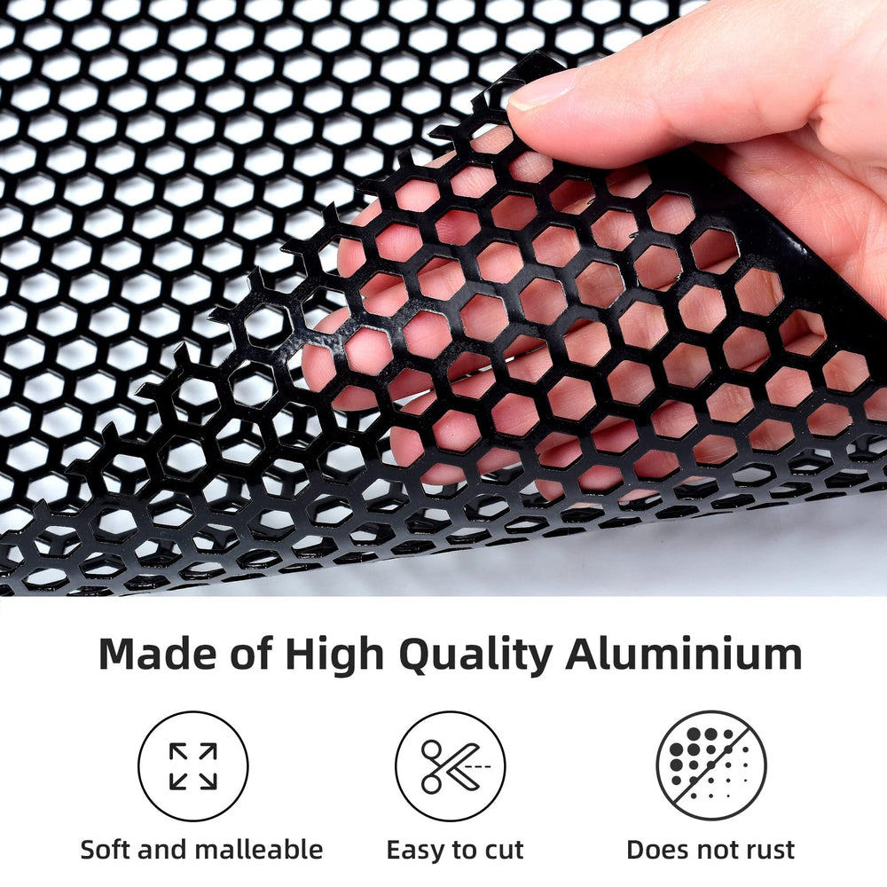 AggAuto universal grill mesh bumper insert for easy DIY cut-and-fit