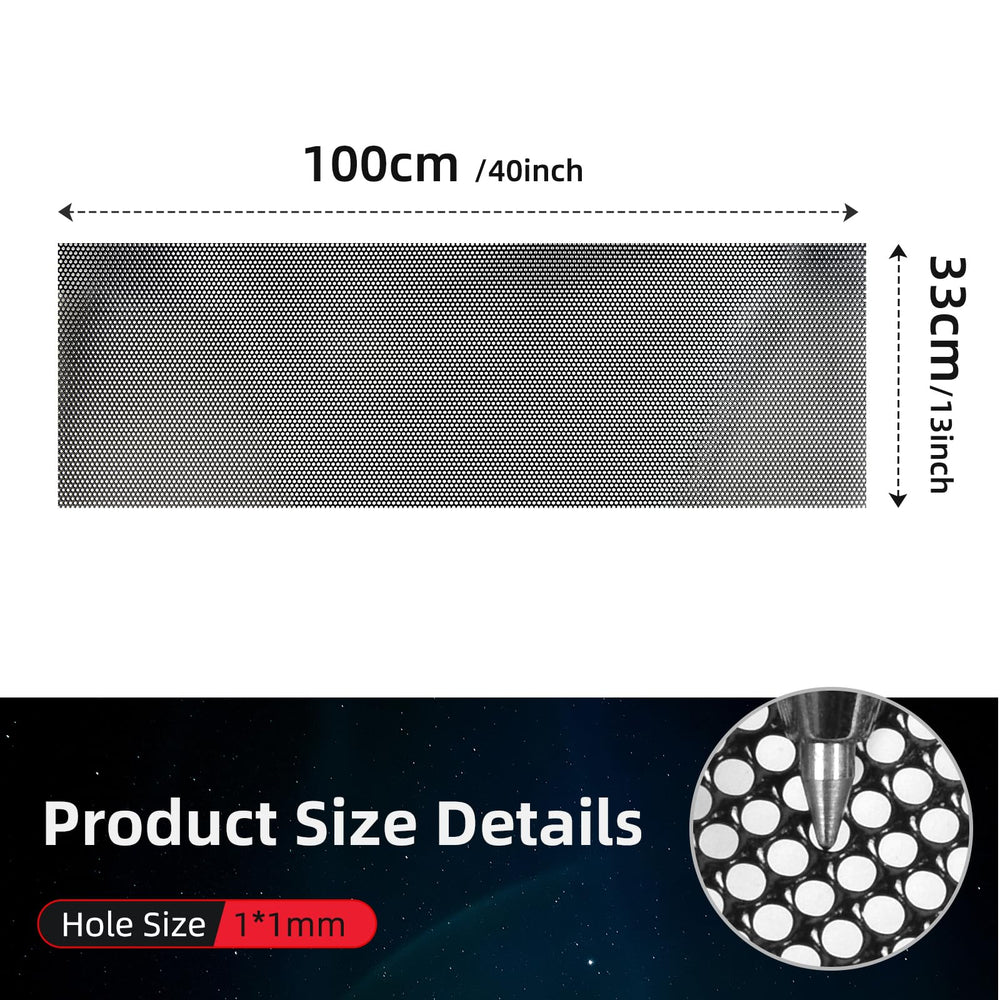 AggAuto universal car grill mesh diy installation demonstrates easy shaping