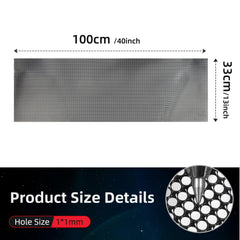 AggAuto universal car grill mesh diy installation demonstrates easy shaping