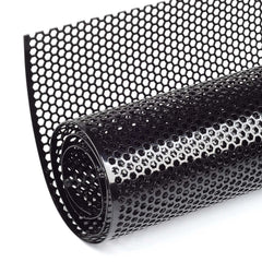AggAuto universal car grill mesh front view protects the radiator from debris
