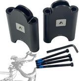 AGILLE aerobar riser with Profile Design compatibility offers 70mm height for improved comfort.