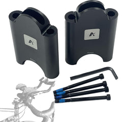 AGILLE aerobar riser with Profile Design compatibility offers 70mm height for improved comfort.