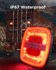 Agrieyes Halo DOT FMVSS 108 compliant trailer lighting for road legality.