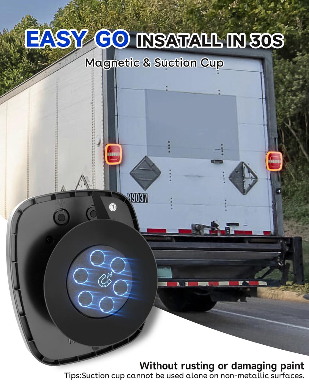 Agrieyes Halo features five modes for versatile trailer signaling and safety.