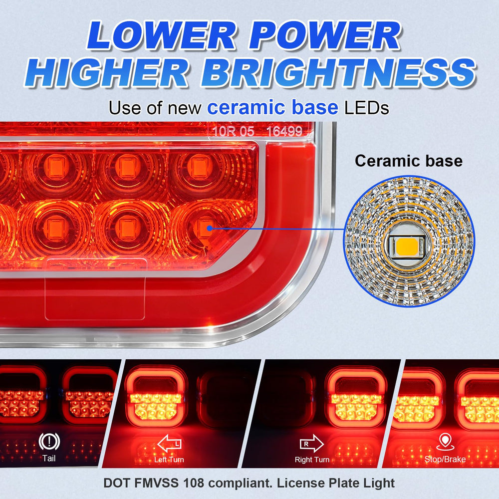 Agrieyes Halo portable amber LED tow light ready for trucks, boats, or RVs