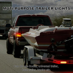 Agrieyes trailer light provides brake, turn, and reverse signals clearly