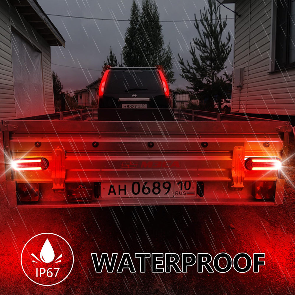 Agrieyes unique optics for clear trailer signaling on the road