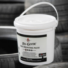 AGS Ru-Glyde 8lb pail supports frequent tire service tasks