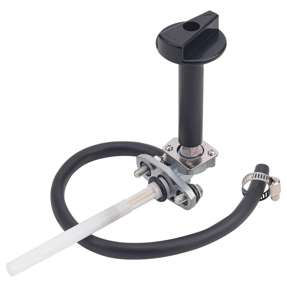 AHL gas tank fuel petcock valve side view demonstrates compact profile for installation.