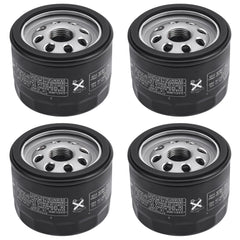AHNTTGS 49065-0721 front view oil filter shows compact, high-efficiency design for Kawasaki engines