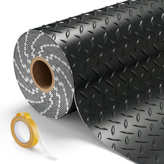 AHUAWA 8.2x20 ft garage mat roll protects large concrete areas.